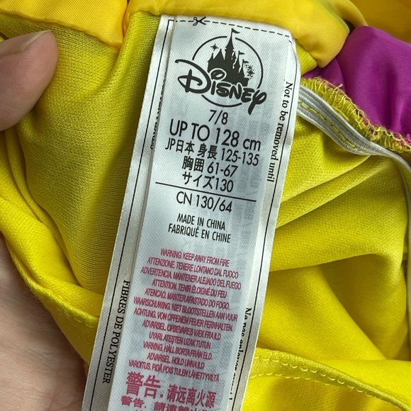 Disney Store Fancy Nancy dress up costume size 7/8 - Picture 10 of 11